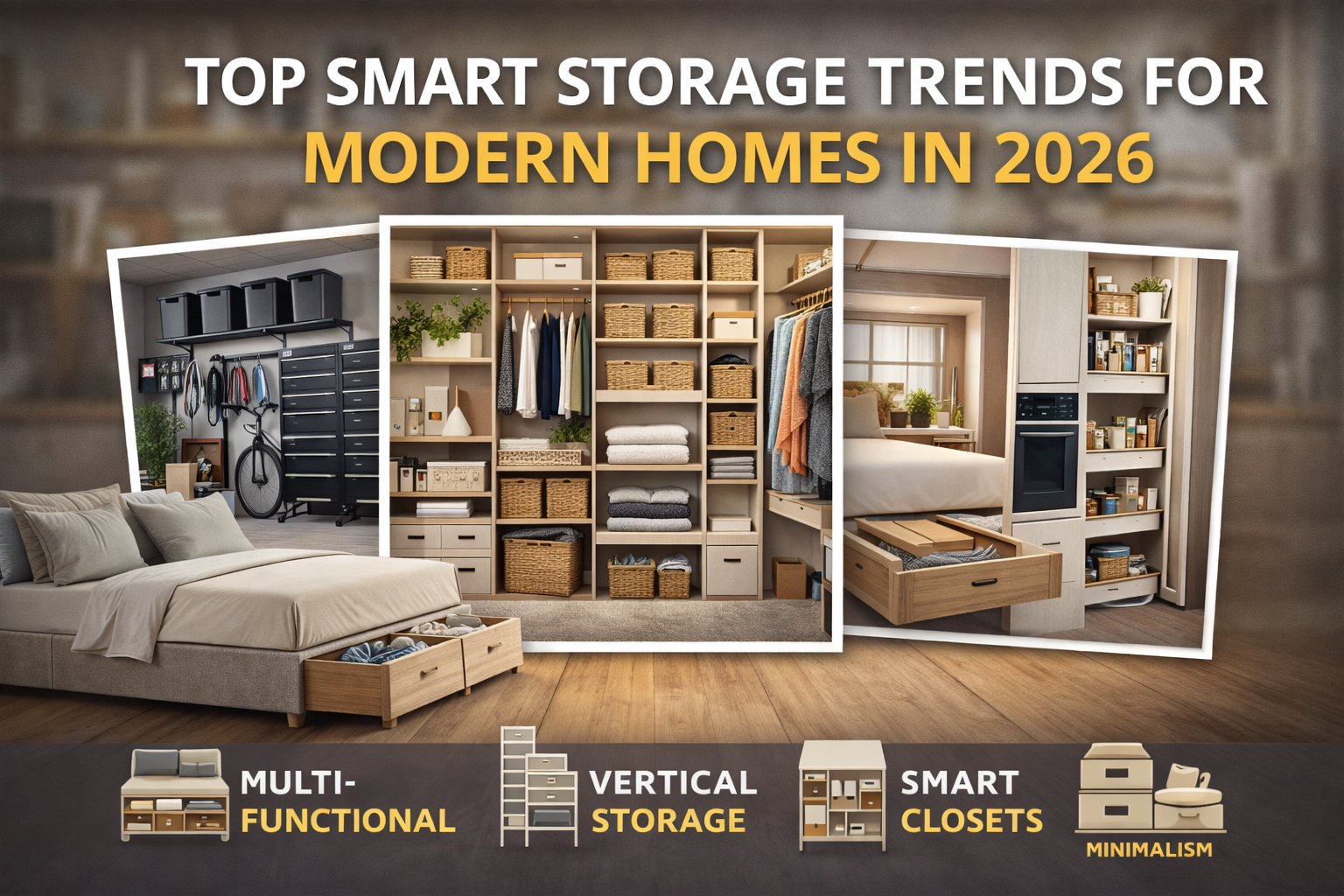 Top Smart Storage Trends for Modern Homes in 2026 1 for the news 1 article Storage Smart Home