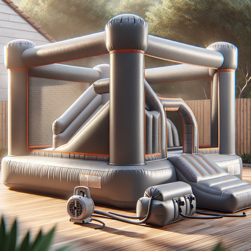 Inflatable Bouncer: 2026 Ultimate Guide For Best Little Tikes Jump N Slide 2 Little Tikes Jump 'n Slide Inflatable Bouncer in action