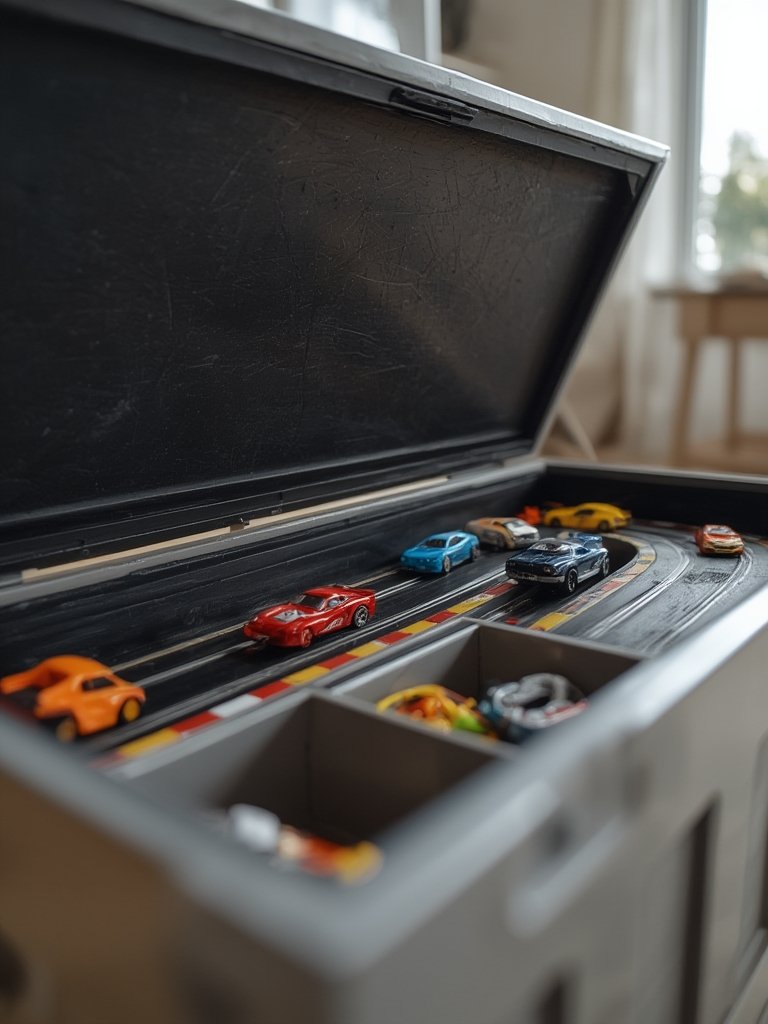 racing chest in action