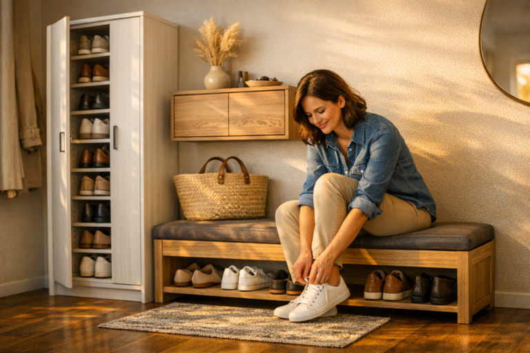 shoe storage